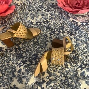 KORS Michael Kors Tan Heels